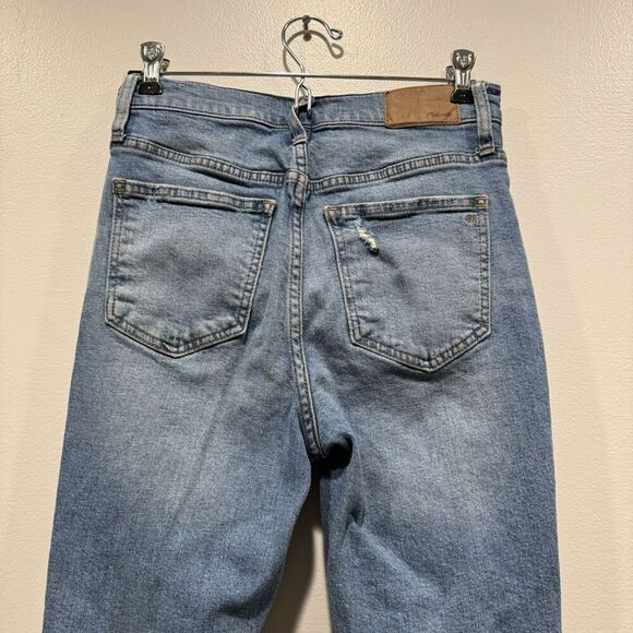 Madewell The Perfect Vintage Jean in Denman Wash Light Blue Straight Women sz 25 - Picture 9 of 10